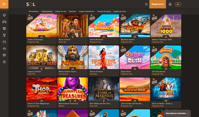 Sol Casino: Un Casino Online Joven, Confiable y de Vanguardia